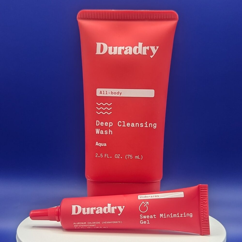 Duradry Deep Cleansing Body Wash + Sweat Minimizing Gel FS Tested Near Full GC 2